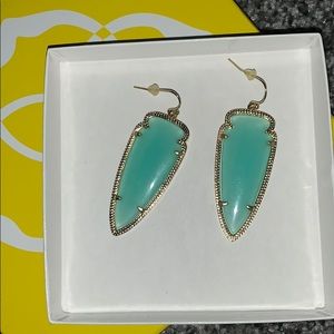 Kendra Scott Teal Earrings